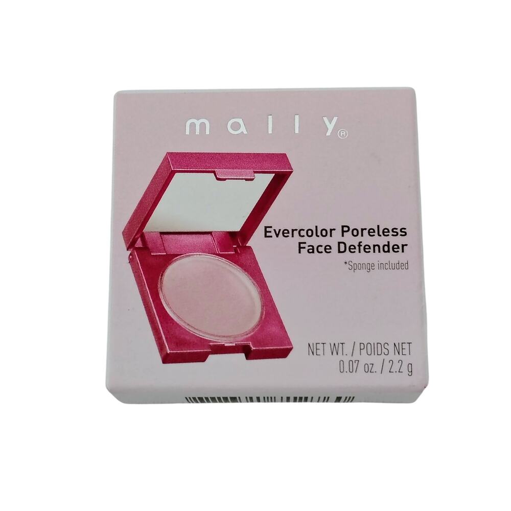 Mally Evercolor Poreless Face Defender Compact Blurs Imperfections 0.07 oz NEW